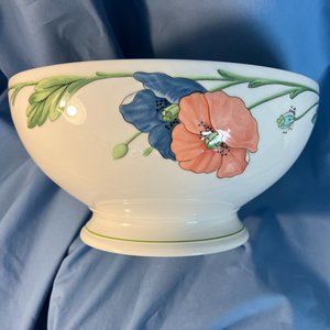 Villeroy & Boch Amapola 9" Round Footed Vegetable Serving Bowl